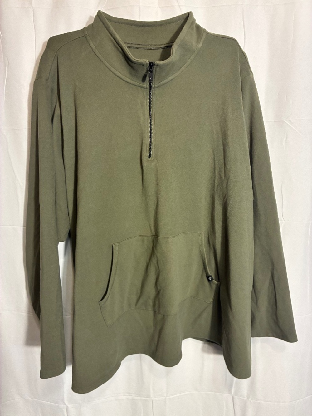 Torrid Happy Camper Olive Size 6 Fleece 1/4 Zip Pullover
